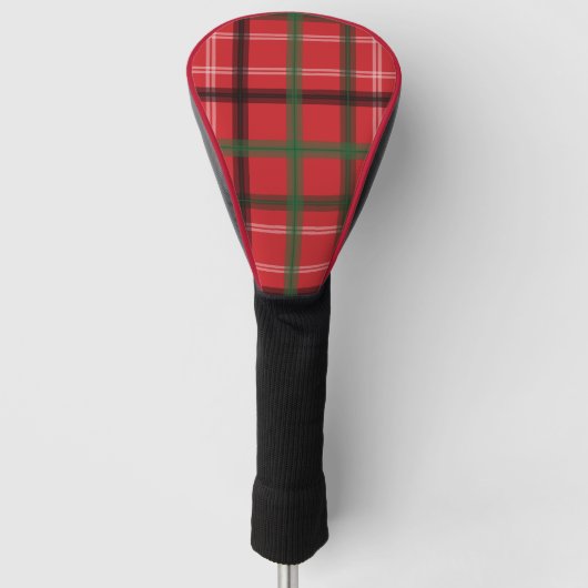 Kerstpleister Golfheadcover (Voorkant)