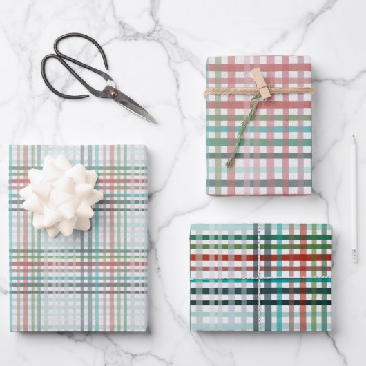 Kerstpleister Inpakpapier Vel (Voorkant)