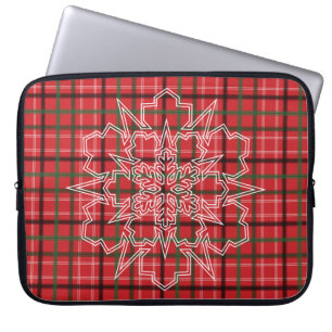 Kerstpleister Laptop Sleeve