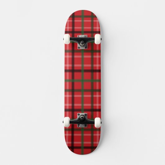 Kerstpleister Persoonlijk Skateboard (Voorkant)
