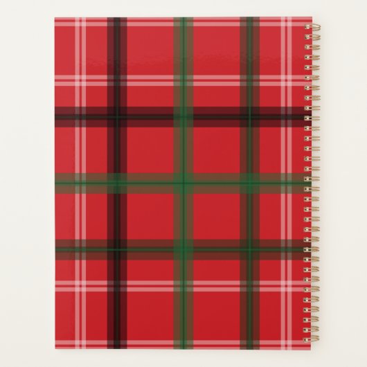 Kerstpleister Planner (Achterkant)