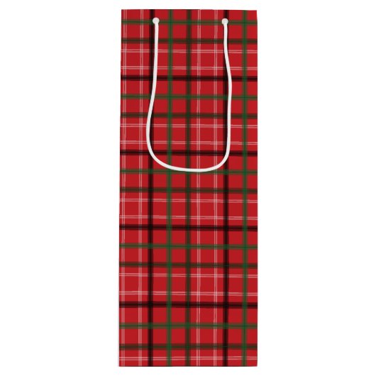 Kerstpleister Wijn Cadeautas (Voorkant)