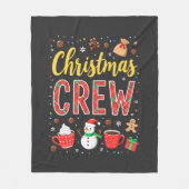 Kerstploeg (2) fleece deken (Voorkant)