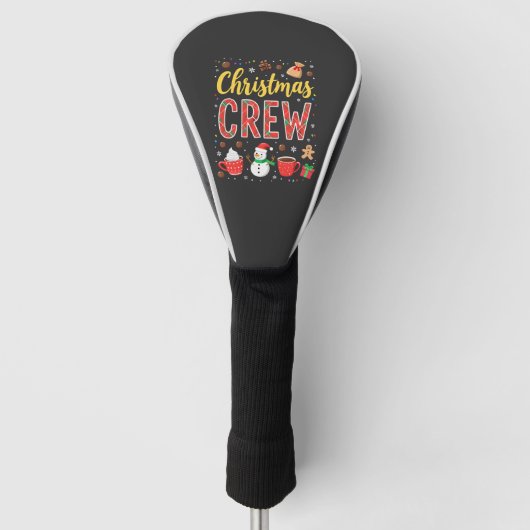 Kerstploeg (2) golfheadcover (Voorkant)