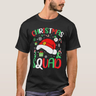 Kerstploeg Familie Groep Matching Kerstmis T-shirt
