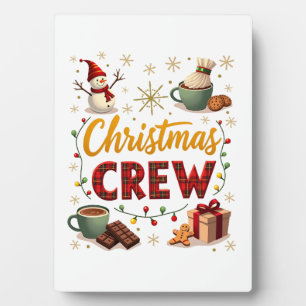 Kerstploeg Fotoplaat