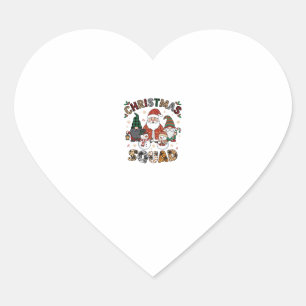 Kerstploeg Kerstman Kabouters Sneeuwmannen Luipaar Hart Sticker