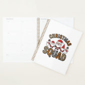 Kerstploeg Kerstman Sneeuwman Luipaardprint Ontwer Planner (Display)