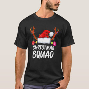 Kerstploeg Overeenkomstige Familie Groep Kerstmis  T-shirt