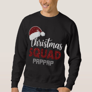Kerstploeg Pappap bijpassende kerst grappige pyjam Trui