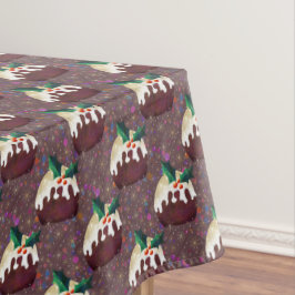 Kerstplum Pudding Tafelkleed