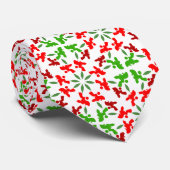 Kerstpoedels Stropdas (Opgerold)