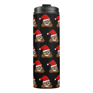 kerstpoep thermosbeker