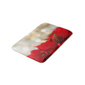 Kerstpoinsettia Badmat (Gekanteld)