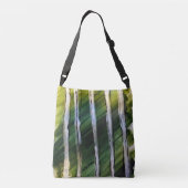 Kerstpoinsettia Crossbody Tas (Achterkant)