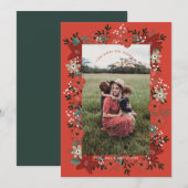 Kerstpoinsettia Foliage (Voorkant / Achterkant)