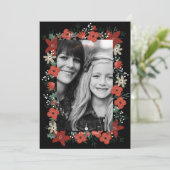 Kerstpoinsettia Foliage (Staand voorkant)