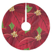 Kerstpoinsettia Kerstboom Rok (Voorkant)