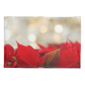 Kerstpoinsettia Kussensloop (Achterkant)