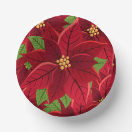 Kerstpoinsettia Papieren Kommen