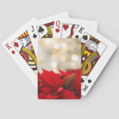 Kerstpoinsettia Pokerkaarten (Achterkant)