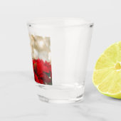 Kerstpoinsettia Shot Glas (Rechts)