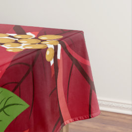 Kerstpoinsettia Tafelkleed