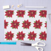 Kerstpoinsettia Tissuepapier (Craft)