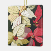 kerstpoinsettia's keramisch ornament (Links)