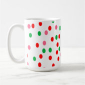 kerstpoka Dots Koffiemok (Links)