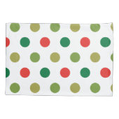 kerstpoka Dots Kussensloop (Achterkant)