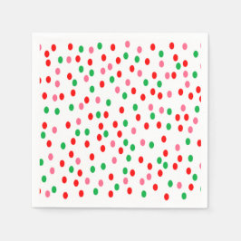 kerstpoka Dots Servet