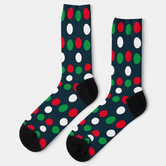 kerstpoka Dots Sokken (Links)