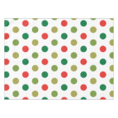 kerstpoka Dots Tafelkleed (Voorkant (Horizontaal))