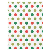 kerstpoka Dots Tafelkleed (Voorkant)