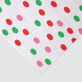 kerstpoka Dots Tissuepapier (Detail)
