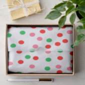 kerstpoka Dots Tissuepapier (Geschenk)