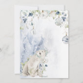 kerstpolair Beer sneeuwval Gold aanpassen (Achterkant)