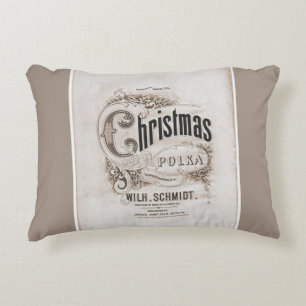 Kerstpolka Pillow Accent Kussen