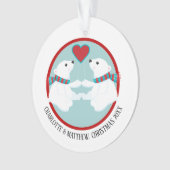 Kerstpoly Beer - Persoonlijke foto Ornament (voorkant)