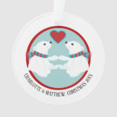 Kerstpoly Beer - Persoonlijke foto Ornament (voorkant)