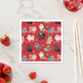 Kerstpomeraniërs Servet (Insitu)