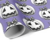 kerstpompoen cadeaupapier (Rol Hoek)