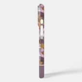 Kerstpompoen en bloemen geruit patroon Case-Mate iPhone case (Achterkant / Links)