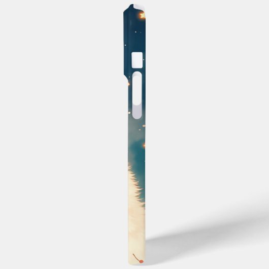 Kerstpoolbeer Case-Mate iPhone Case (Achterkant / Links)