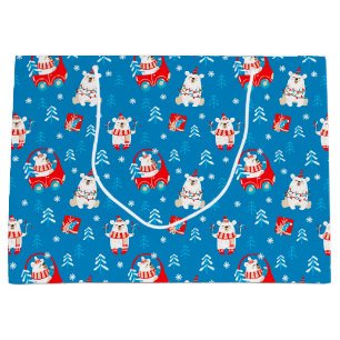 Kerstpoolbeer Groot Cadeauzakje