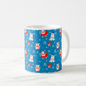 Kerstpoolbeer Koffiemok (Voorkant rechts)