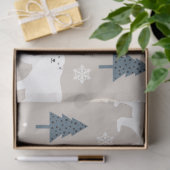 Kerstpoolbeer Serie Ontwerp 3 Tissuepapier (Geschenk)