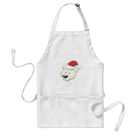 Kerstpoolbeer Standaard Schort (Voorkant)