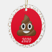 Kerstpoop Covid Funny 2020 Keramisch Ornament (Links)